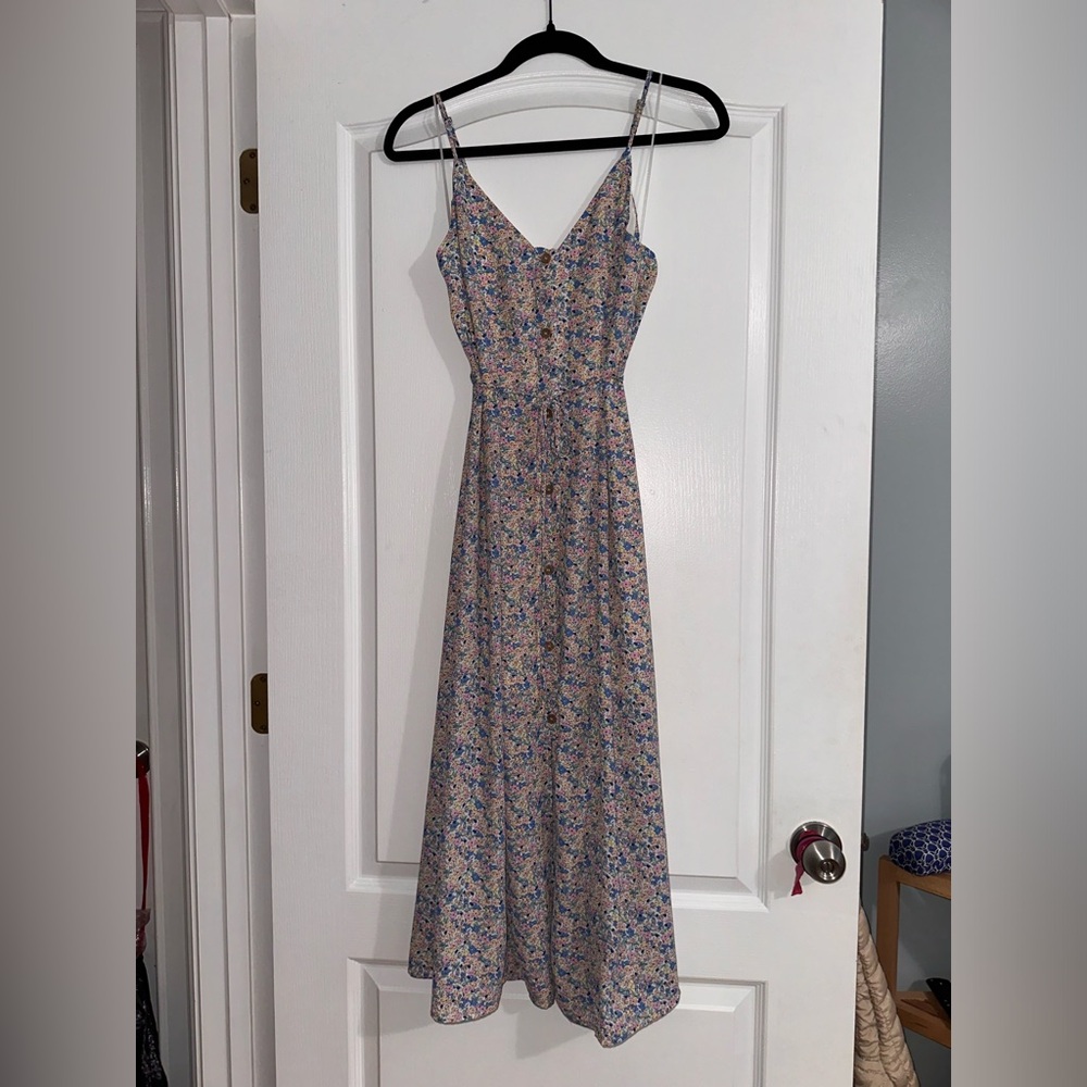 Floral midi dress